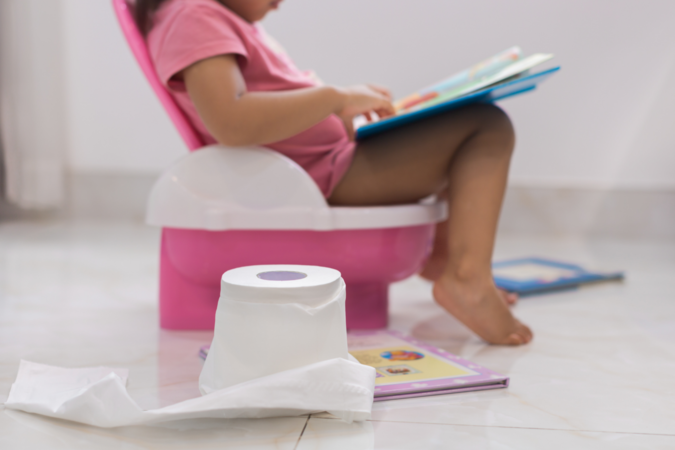 Lecturas para cuando los niños usan el WC, váter u orinal